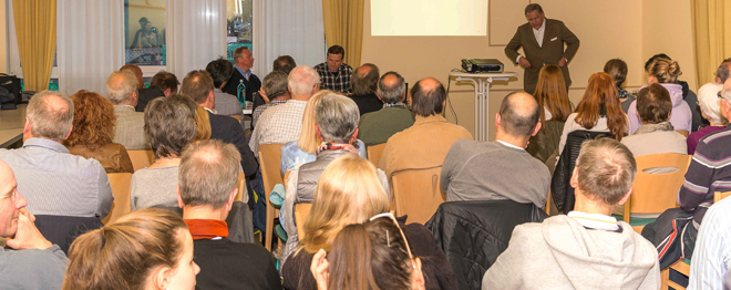 Starker Andrang herrschte bei der THC Jahreshauptversammlung 2015 am 17. April 2015