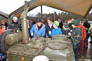 Der heimliche Star der THC Weihnachtsfeier 2012 - die original Gulaschkanone