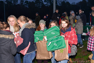 Gut besucht war die THC Weihnachtsfeier 2012