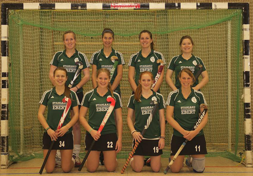 Die 1. Hockeydamen des 1. Hanauer THC bleiben auch in der Hallensaison 2015-2016 in der 1. Regionalliga