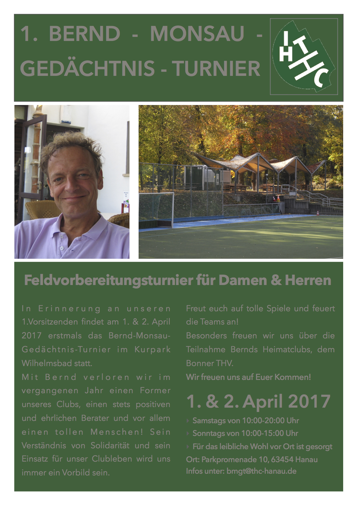 Bernd Monsau Gedächtnis Turnier 2017
