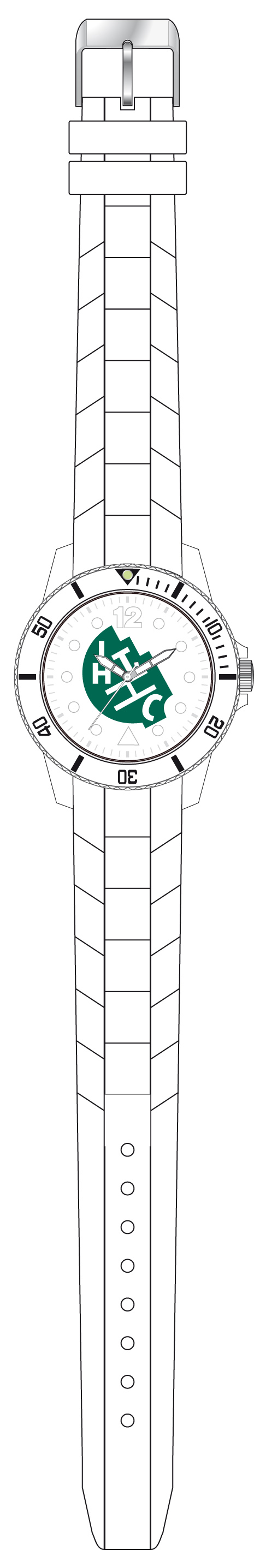 Streng limitiert und exclusiv. die THC Hanau Uhr!