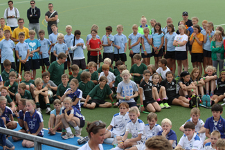 Siegerehrung beim Eintopf Pokal 2014 des RTHC in Leverkusen