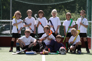 Waren beim Turnier des MTV Kronberg ihren Gegner meist überlegen: Die Knaben C des 1. Hanauer THC