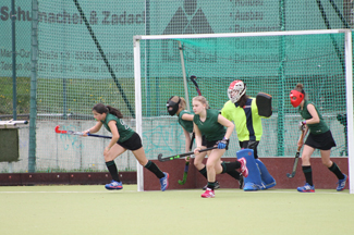 Die A Mädchen beim BeeTHoVen Cup 2014 in Bonn