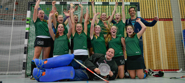 Hessenmeister Halle 2013 - Die Mädchen A des 1. Hanauer THC e.V.