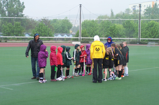 THC Mädchen D beim Puffbohnenturnier 2012 beim Erfurter HC in Erfurt