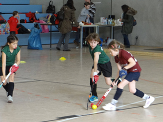 Erfolgreichste Jugendmannschaft des 1. Hanauer THC: die Mädchen D in der Saison 2013-2013