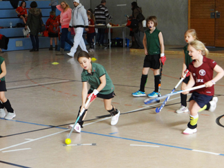 Erfolgreichste Jugendmannschaft des 1. Hanauer THC: die Mädchen D in der Saison 2013-2013