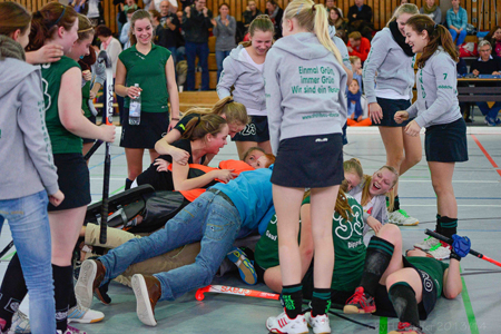 Vize-Hessenmeister Halle 2013 - Die WJA des 1. Hanauer THC