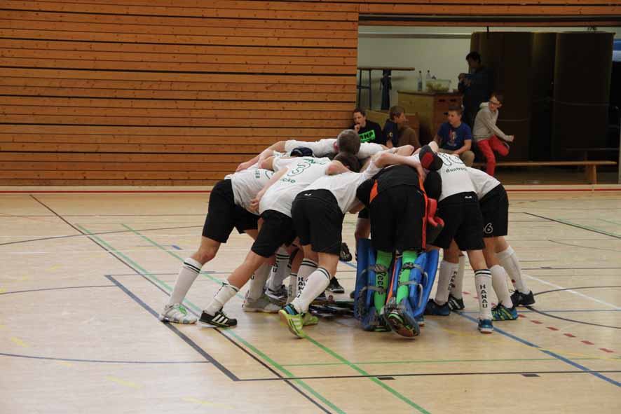 Die MJB des Hanauer THC bei der Süddeutsche Meisterschaft Halle 2013-2014