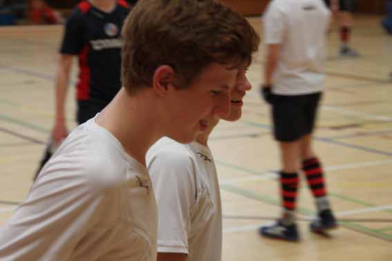 Bester Torschütze würde der Hanauer Justin Weber bei der Süddeutsche Meisterschaft Halle 2013-2014 in Schweinfurth