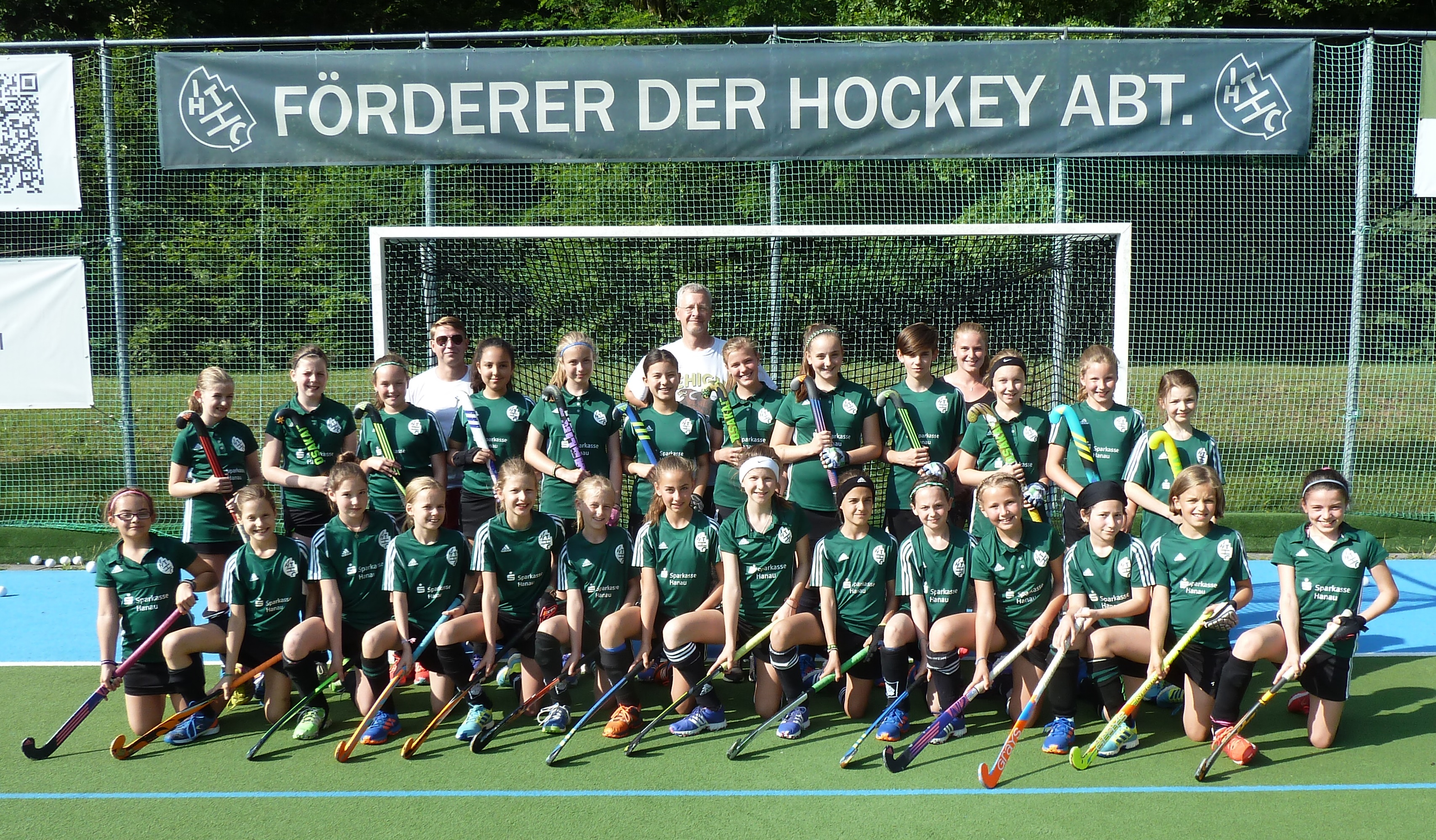 Die Mädchen B des 1. Hanauer THC