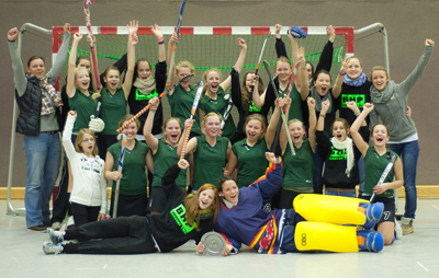 Hessenmeister 2011-2012 - die Mädchen A des 1. Hanauer THC