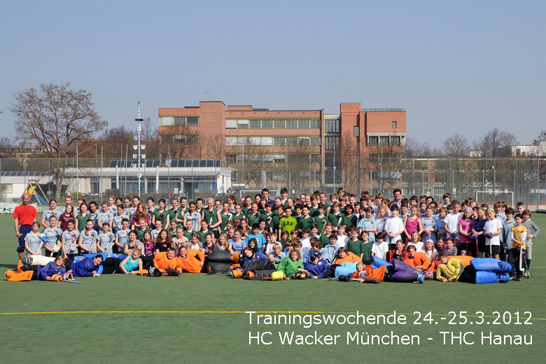 HC Wacker München und THC Trainingslager 24.-25.3.2012