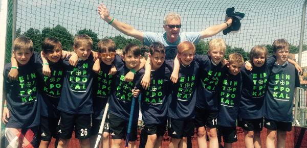 Die B Knaben des 1. Hanauer THC e.V. beim Hockey EIntopfpokal 2015 in Leverkusen