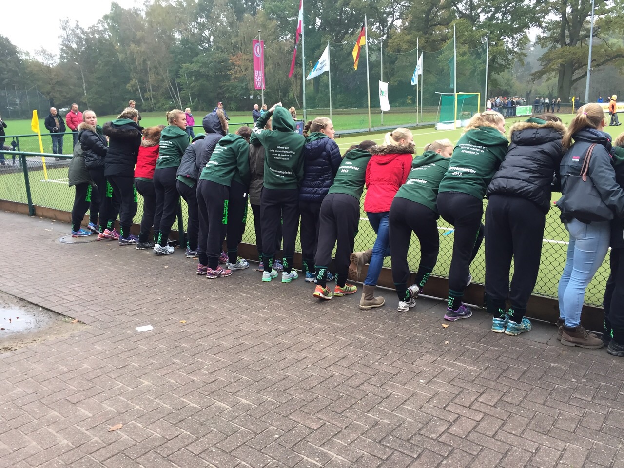 Spielten das Halbfinale um die Deutsche Meisterschaft Feld 2014 - die WJB des 1. Hanauer THC e.V.
