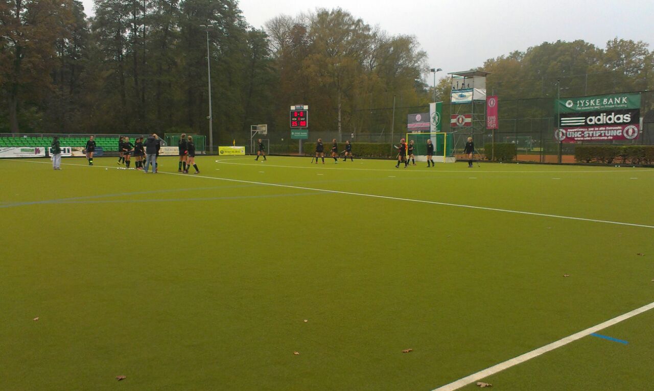 Spielten das Halbfinale um die Deutsche Meisterschaft Feld 2014 - die WJB des 1. Hanauer THC e.V.
