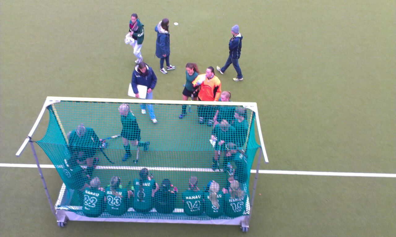 Spielten das Halbfinale um die Deutsche Meisterschaft Feld 2014 - die WJB des 1. Hanauer THC e.V.