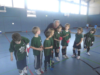 Die Minis des 1. Hanauer THC mit Werner Studemund