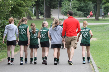 Die THC Hockey-Jugend beim Pfingstturnier des TSV Mannheim