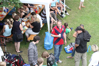 Das Hanauer Verpflegungszelt 2012