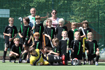 Die THC Hockey-Jugend beim Pfingstturnier des TSV Mannheim