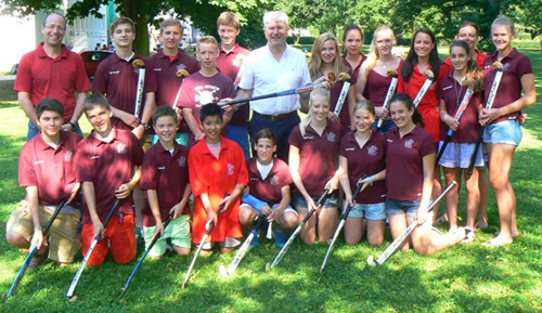 Erfolgreich und Bundesfinalisten 2013 beim Wettbewerb Jugend trainiert für Olympia in Berlin