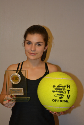 Heissenmeisterin Tennis U16 2016 - Rabea Sokol vom 1. Hanauer ThC e.V.