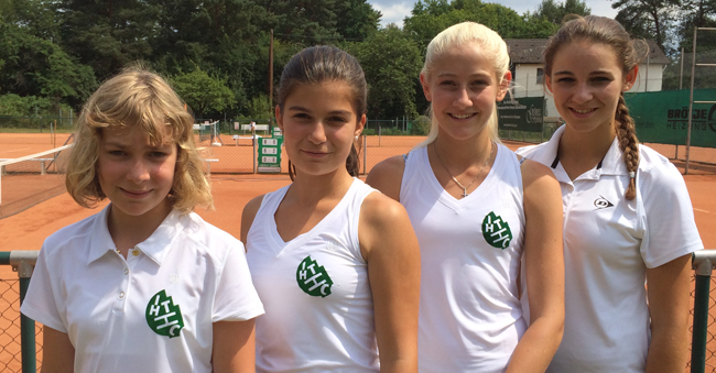 Die U18-Tennismädels des 1. Hanauer THC e.V.
