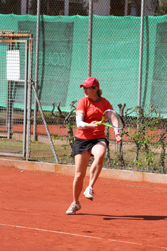 D50 Siegerin in Hanau: Anke Knoll vom TC RW Kaiserslautern