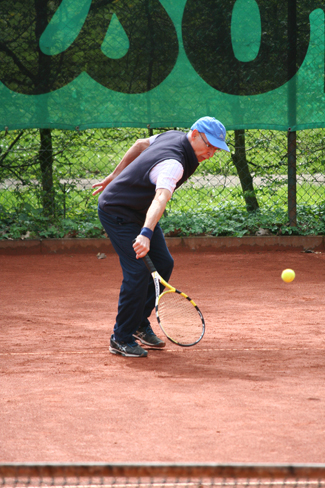 Sieger der H70 beim DTB THC Open 2016 im Hanauer THC: Michael Engel vom TSV Mainz
